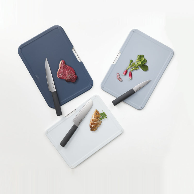 Joseph Joseph Nest Boards Regular 3-Piece Cutting Board Set- Grey