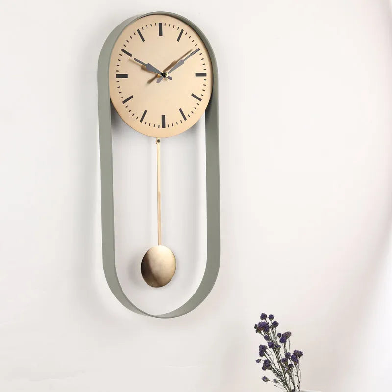 Noir Pendulum Wall Clock Default Title