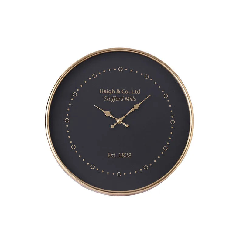 Eclipse Shine Wall Clock | Multiple Colors Gold