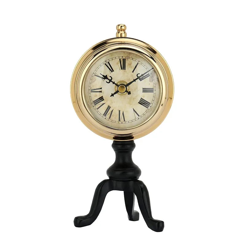 Artistic Chrono Table Clock | Multiple Colors Black