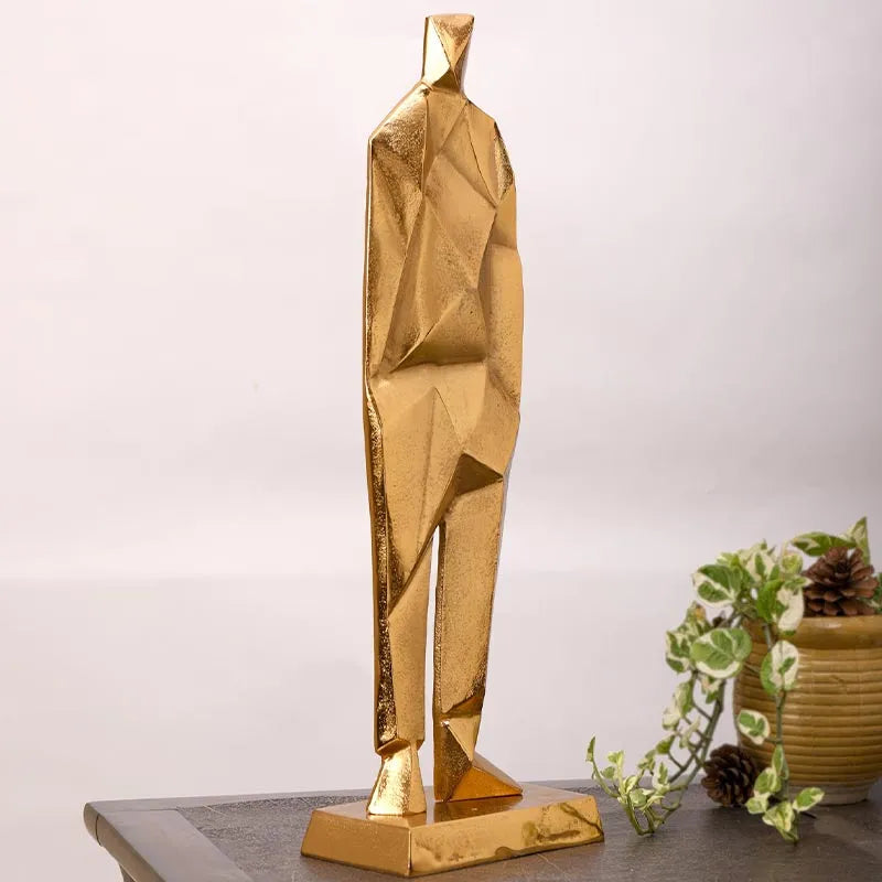 Ethan Dreamer Sculpture Showpiece | Multiple Colors Gold