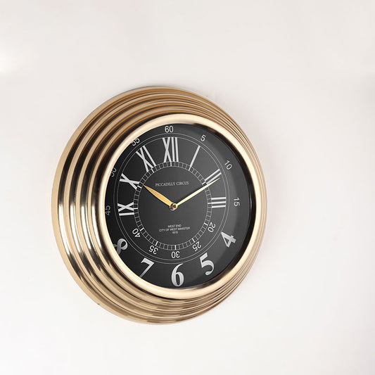 Gilded Ecliptic Wall Clock Default Title