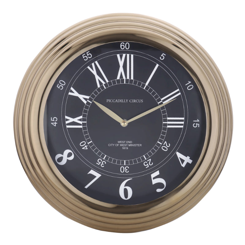 Gilded Ecliptic Wall Clock Default Title