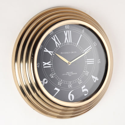 Gilded Ecliptic Wall Clock Default Title