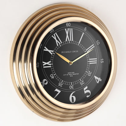 Gilded Ecliptic Wall Clock Default Title