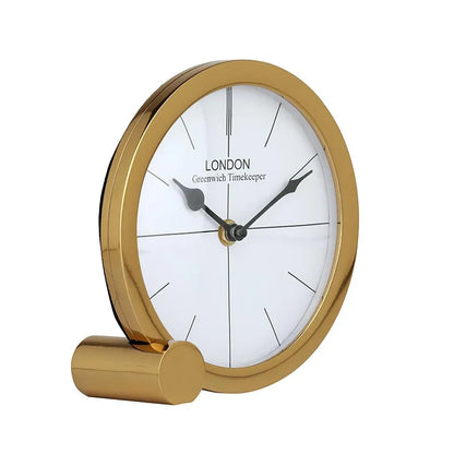 Langston Table Clock | Multiple Colors Gold