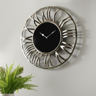 Contemporary Aluminium Wall Clock | 20 inches