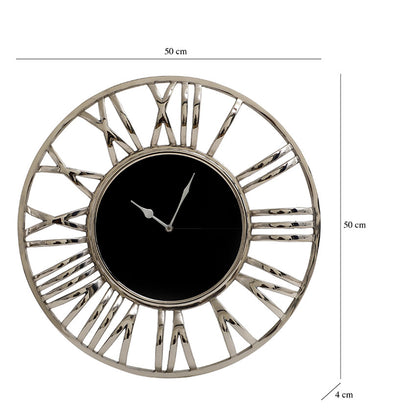 Contemporary Aluminium Wall Clock | 20 inches