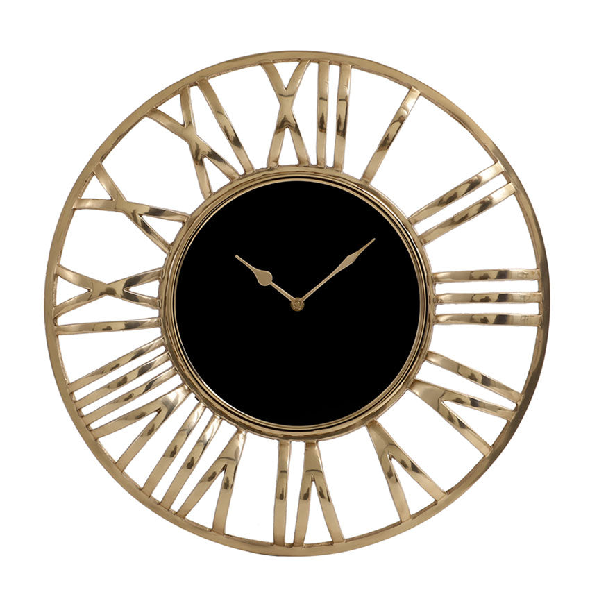 Contemporary Aluminium Wall Clock | 20 inches