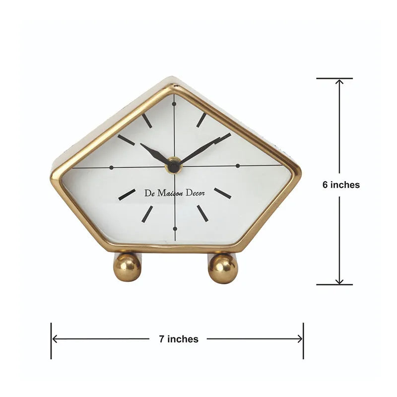 Penta Gold Table Clock Default Title