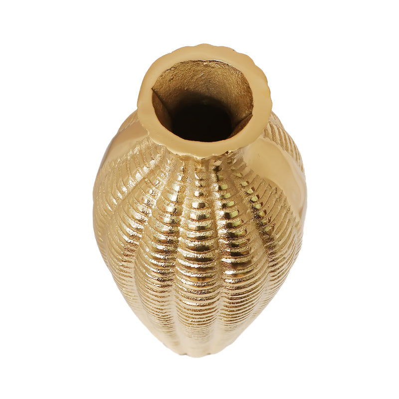 Serene Metallica Vase Gold Gold