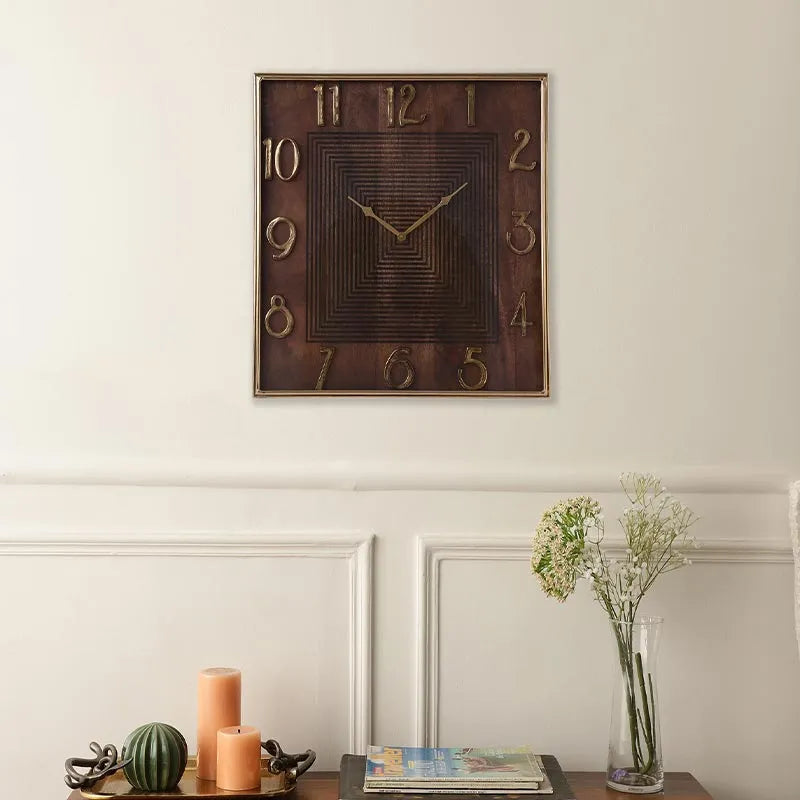 Chateau Gold Wall Clock Default Title