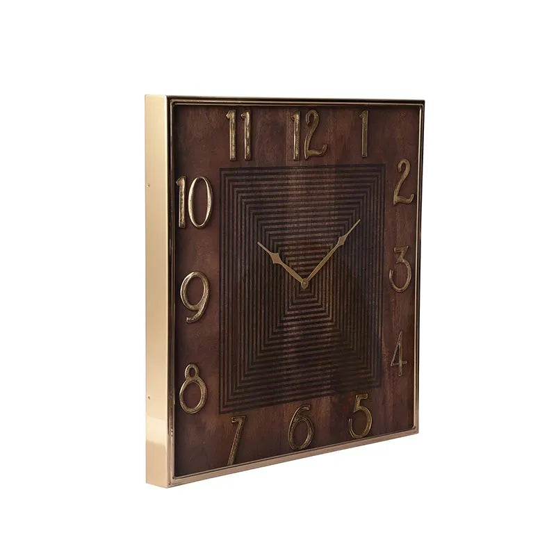 Chateau Gold Wall Clock Default Title