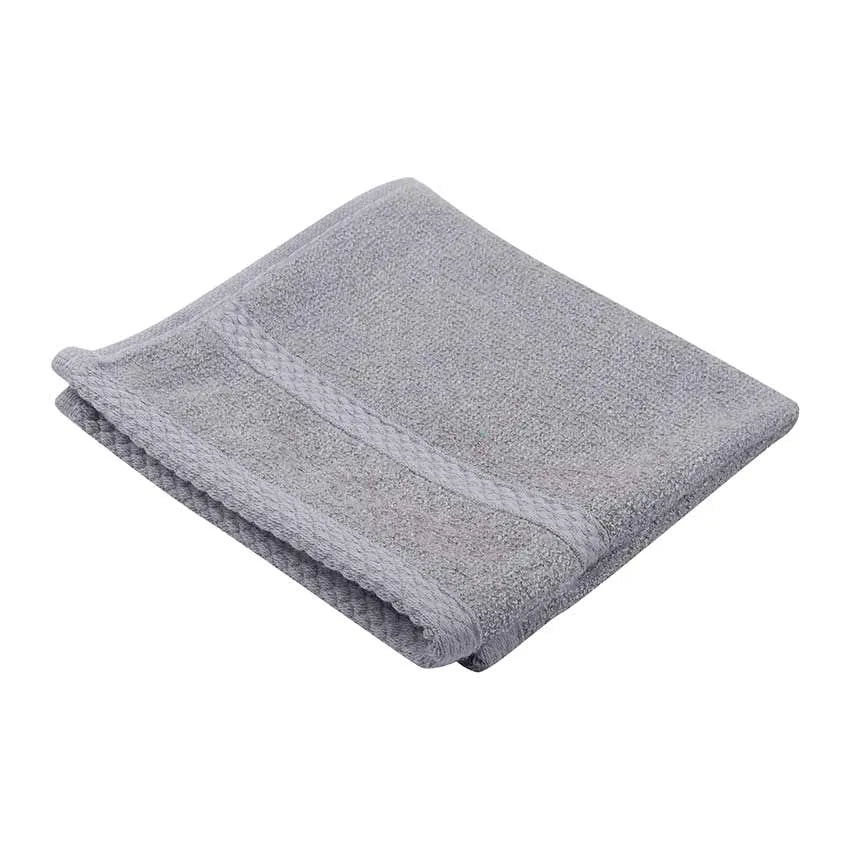 Bamboo Zero Twist Face Towel | 450 GSM Grey