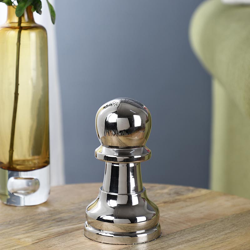 Charming Chess Pawn Figurine | Multiple Colors