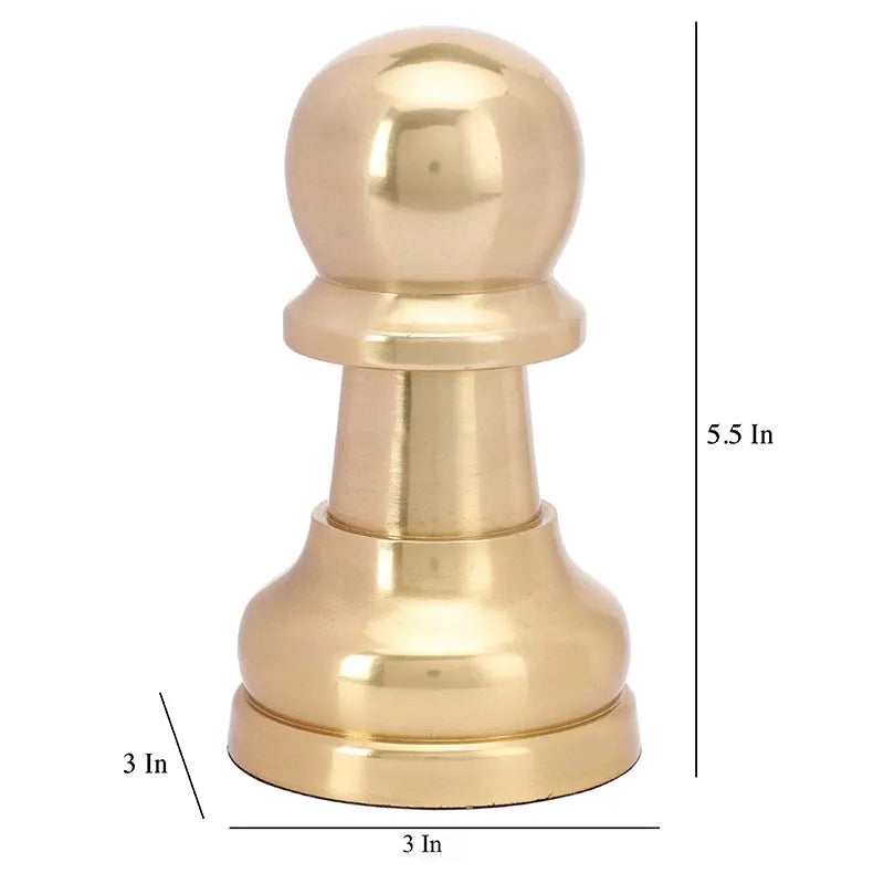 Charming Chess Pawn Figurine | Multiple Colors