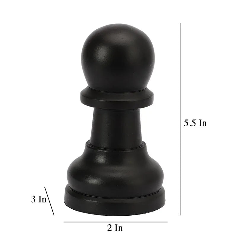 Charming Chess Pawn Figurine | Multiple Colors