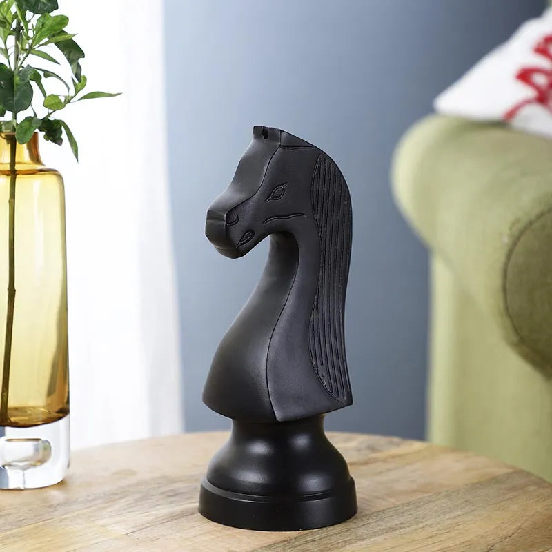 Charming Chess Horse Figurine | Multiple Colors