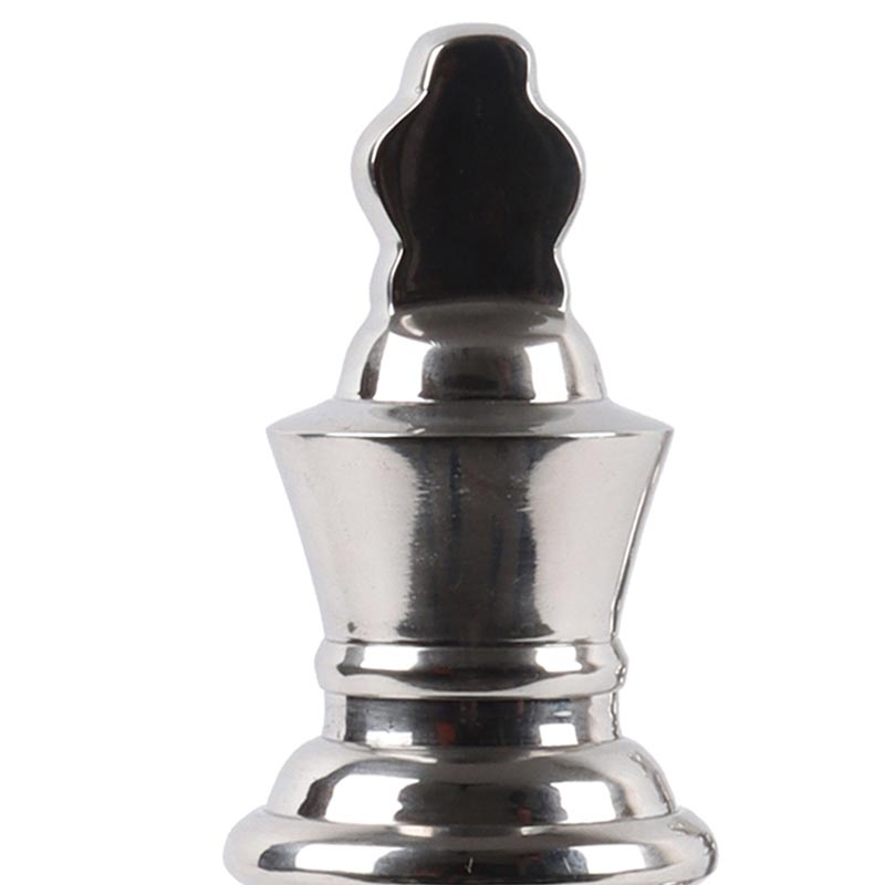 Large Chess King Queen | Multiple Colors Silver