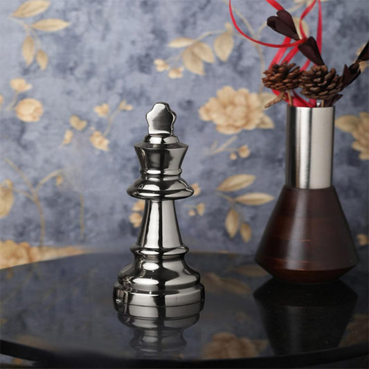 Decorative Large Chess King | Multiple Colors Silver