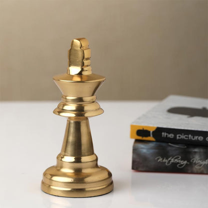 Decorative Small Chess King | Multiple Colors Gold