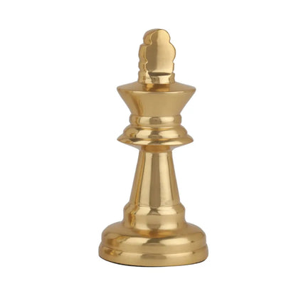 Decorative Small Chess King | Multiple Colors Gold