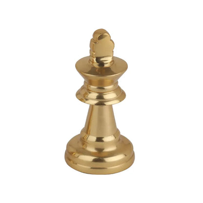 Decorative Small Chess King | Multiple Colors Gold