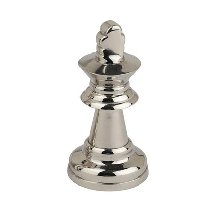 Decorative Small Chess King | Multiple Colors Silver