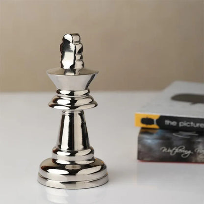 Decorative Small Chess King | Multiple Colors Silver