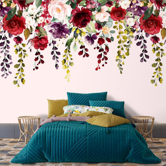 Hanging Floral Pattern For Beautiful Wallpaper | Multiple Options Soft feel