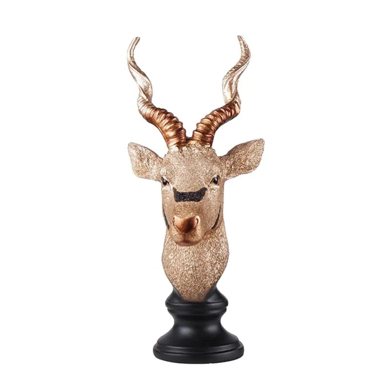 Silvia Brown Premium Deer Figurine Default Title