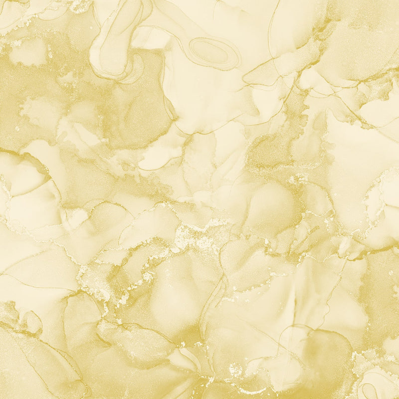 Yellow Exotic Water Colors Effect Wallpaper | Multiple Options Soft feel