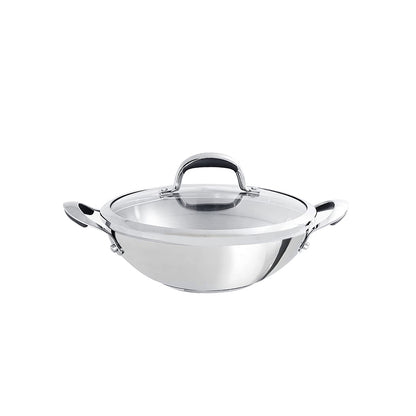 Nickel Free Stainless Steel Kadai | 9 Inch, 9.4 Inch, 10 Inch, 12 Inch 9 Inches