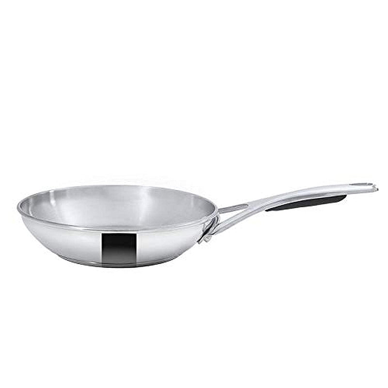 Induction Compatible Stainless Steel Frypan | 8 Inch, 10 Inch 10 Inches