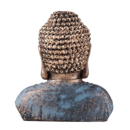 Irene Premium Brown Buddha Figurine For Meditation And Peace | 7 inch, 8.5 inch 8.5 Inches