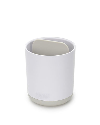 Premium Build White Shade Duo Toothbrush Holder | 4 x 5 inches