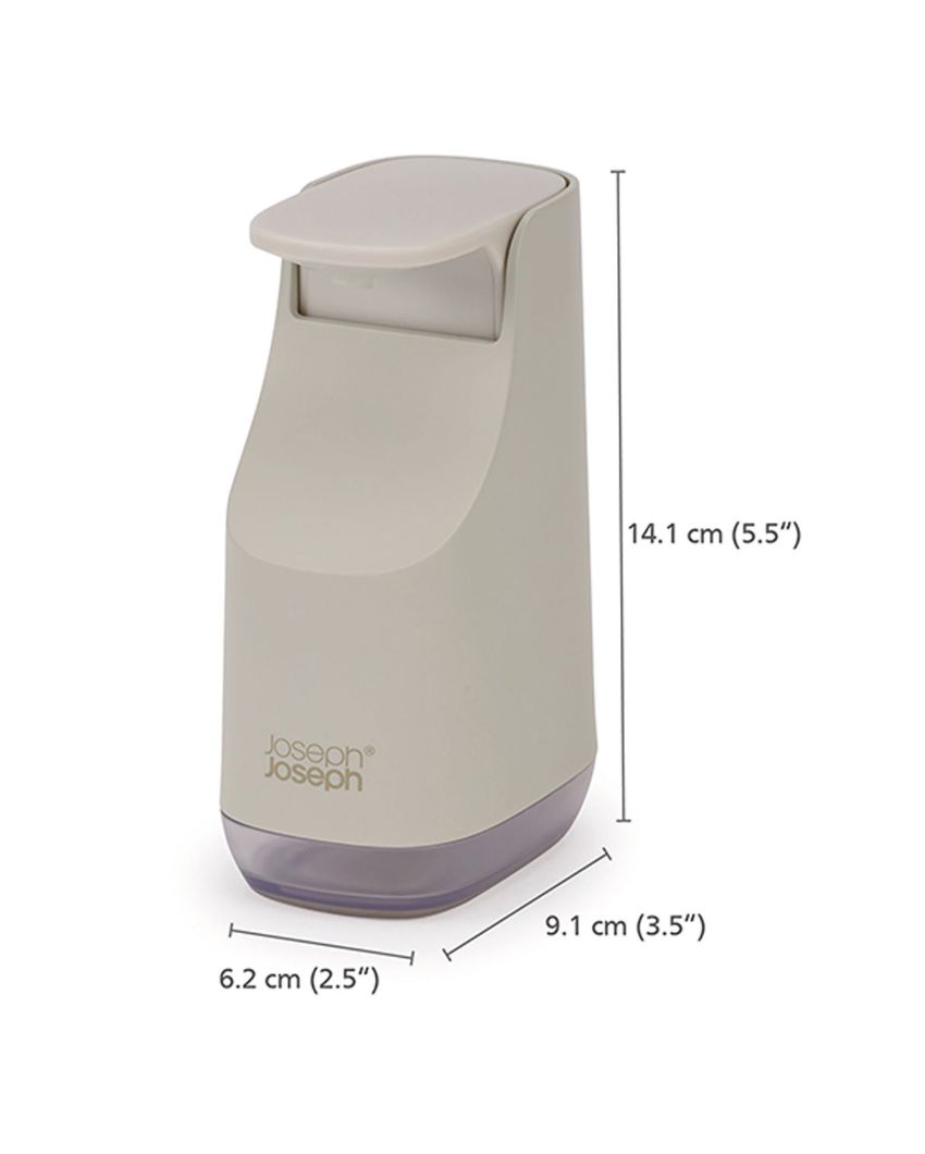 Slim Matt Finish Compact Soap Dispenser | 2 x 4 x 6 inches