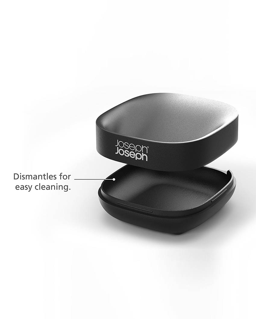 Slim Matt Finish Compact Soap Dish | 3 x 2 inches