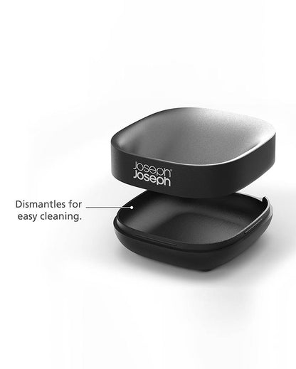 Slim Matt Finish Compact Soap Dish | 3 x 2 inches