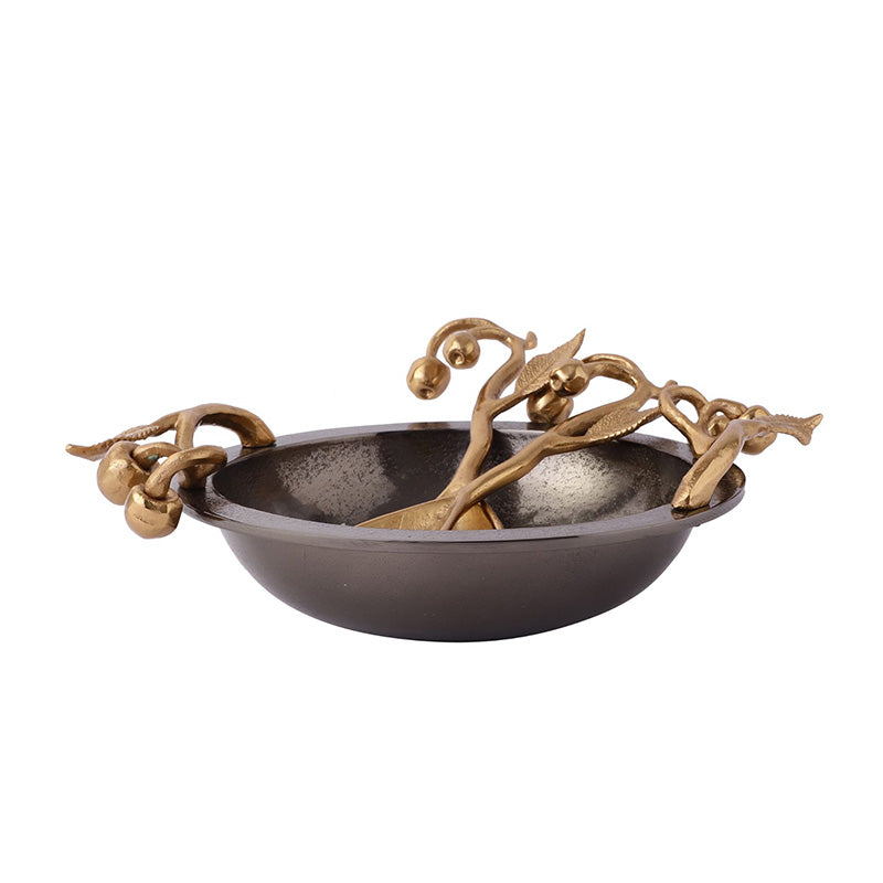 Florence Decorative Bowls Set | Multiple Colors Black & Gold