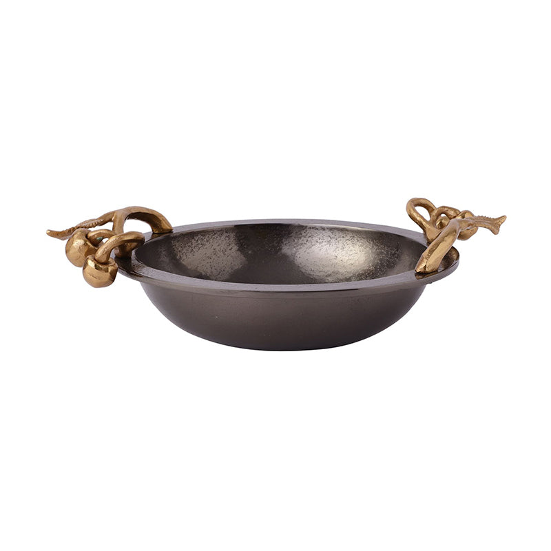 Florence Decorative Bowls Set | Multiple Colors Black & Gold