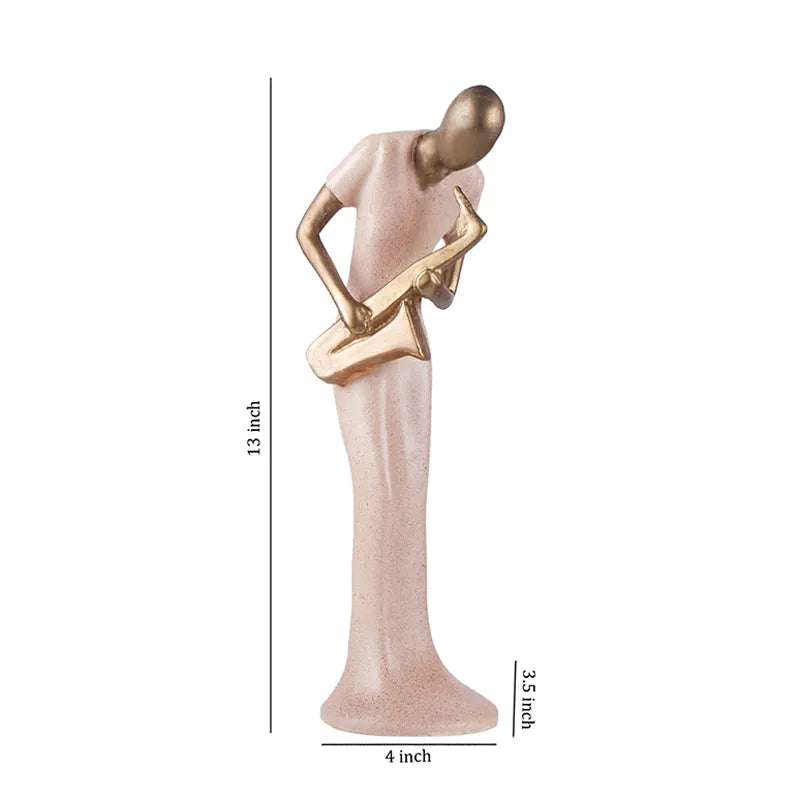 Stella Musician Gold Premium Figurine | Set Of 4 Default Title