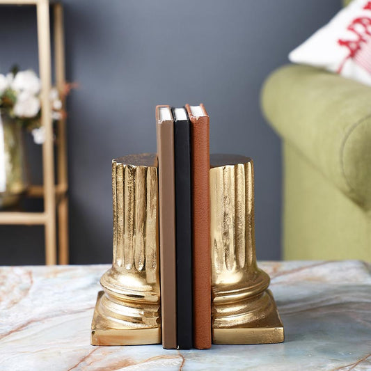Relic Pillar Bookend | Multiple Colors Gold
