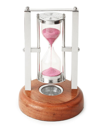 Marshal's Glass Timeless Hourglass | 4 x 6 inches