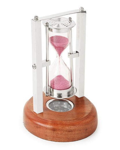 Marshal's Glass Timeless Hourglass | 4 x 6 inches