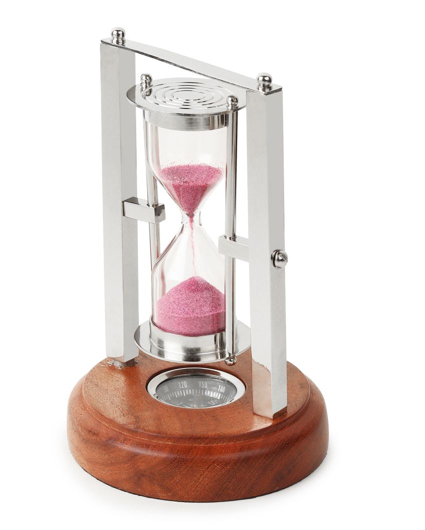 Marshal's Glass Timeless Hourglass | 4 x 6 inches