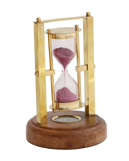 Marshal's Glass Timeless Hourglass | 4 x 6 inches