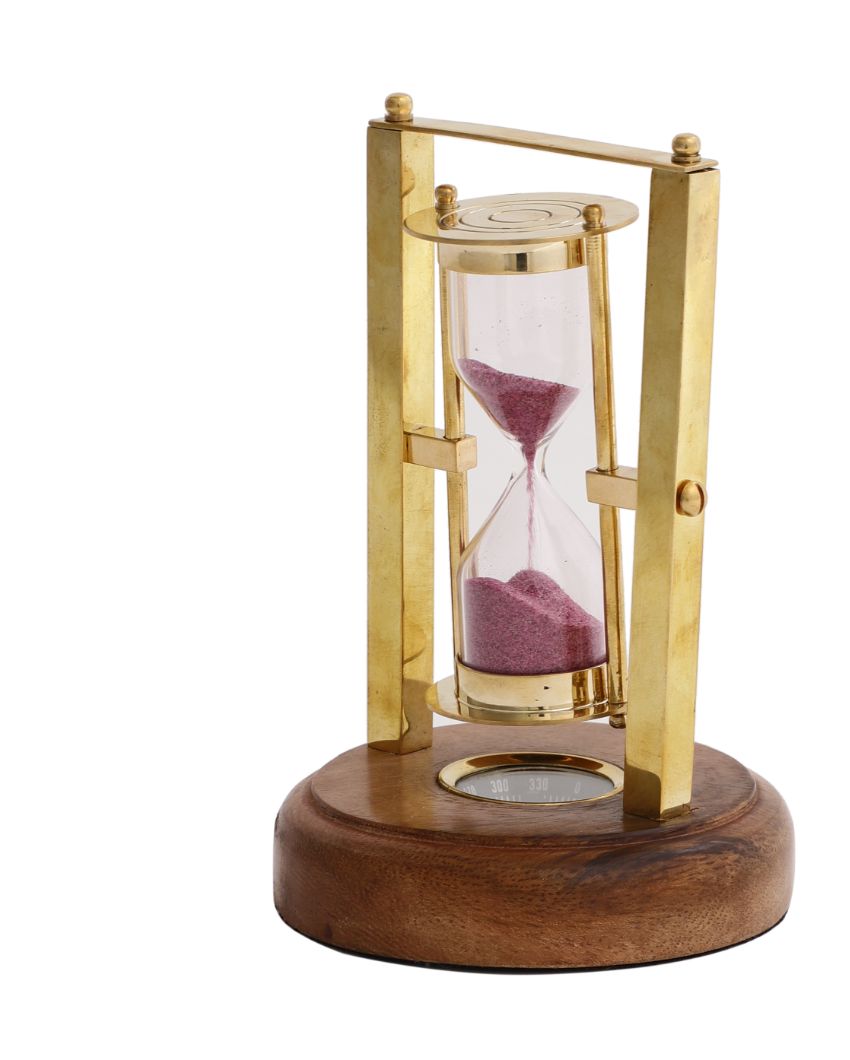 Marshal's Glass Timeless Hourglass | 4 x 6 inches