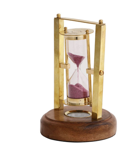 Marshal's Glass Timeless Hourglass | 4 x 6 inches