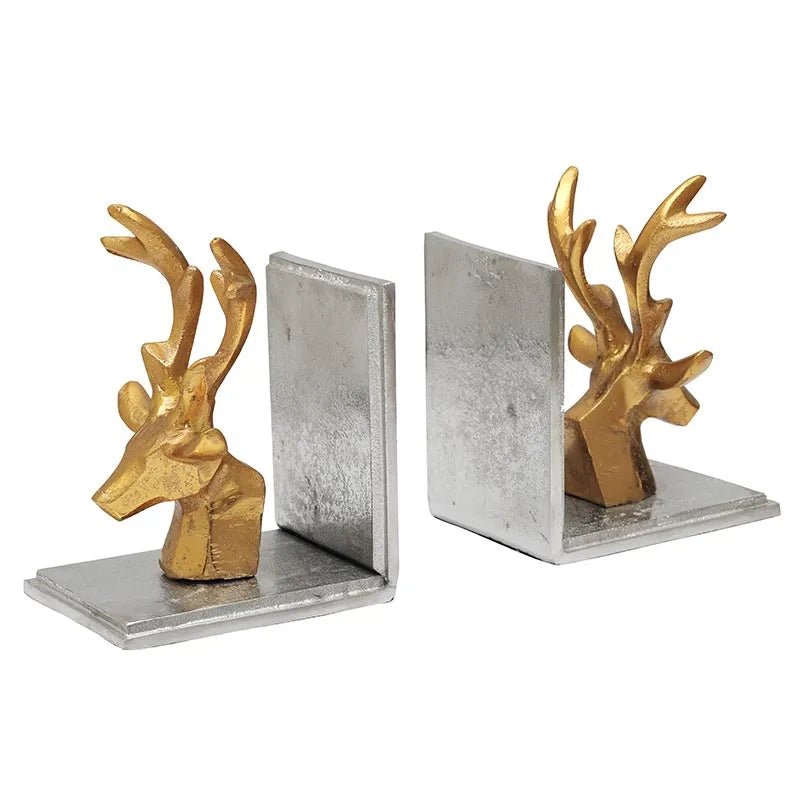 Deer's Bookend | Multiple Colors Gold Silver